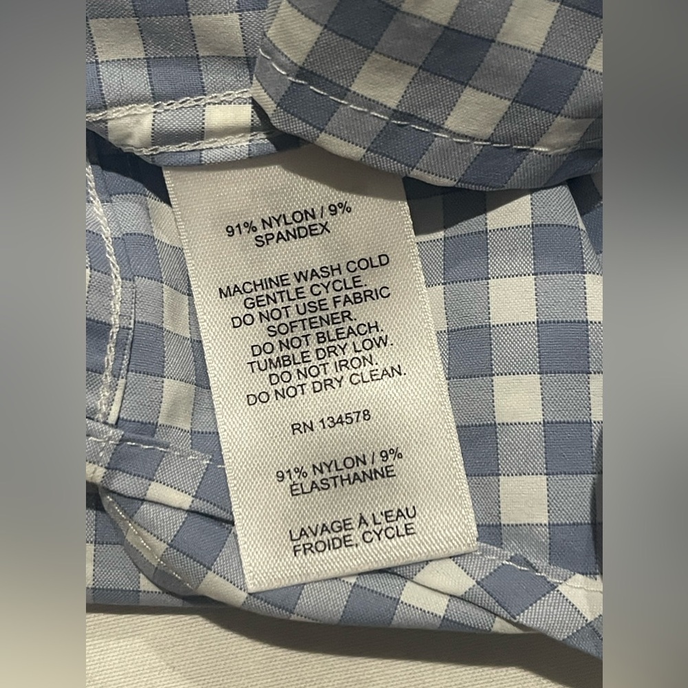 🐳Vineyard Vines Performance Long Sleeve Button Up Whale Shirt Kids Sz L(16) 🐳 - Picture 3 of 7